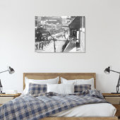 Toile Les citoyens de Deadwood fêtent l'achèvement de (Insitu(Chambre))