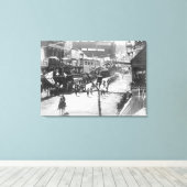 Toile Les citoyens de Deadwood fêtent l'achèvement de 2 (Insitu (Plancher de Bois))