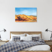 Toile Les collines peintes dans les lits de fossiles de (Insitu(Chambre))
