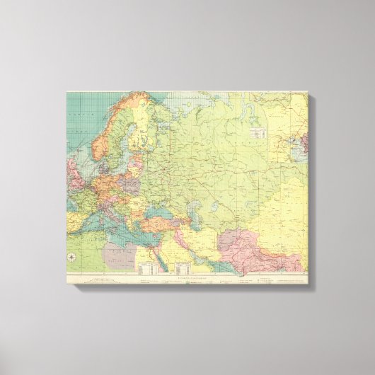 Toile Les communications terrestres et maritimes de l'Eu (Recto)