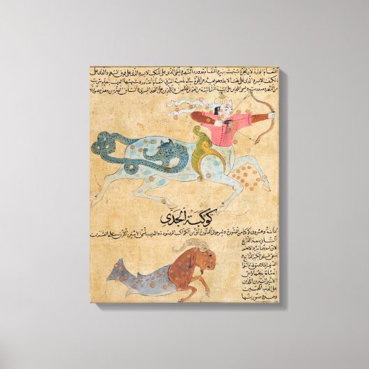 Toile Les constellations de Sagittaire et (Recto)