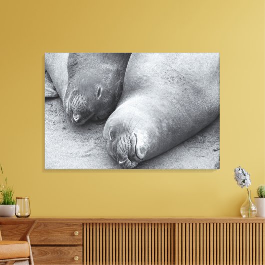 Toile Les copains qui dorment (Insitu(Salon))