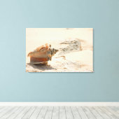 Toile Les Coquillages Sur La Plage (Insitu (Plancher de Bois))