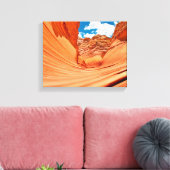 Toile Les couleurs de la vague (Insitu(Salon))