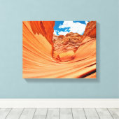 Toile Les couleurs de la vague (Insitu (Plancher de Bois))