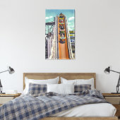 Toile Les couples qui descendent le volant tournent (Insitu(Chambre))