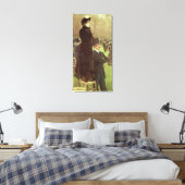 Toile Les courses à Auteuil, Paris (huile sur toile) (Insitu(Chambre))