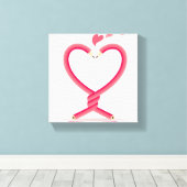 Toile Les crayons amoureux (Insitu (Plancher de Bois))