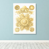 Toile Les créatures de la mer d'or (Insitu (Plancher de Bois))