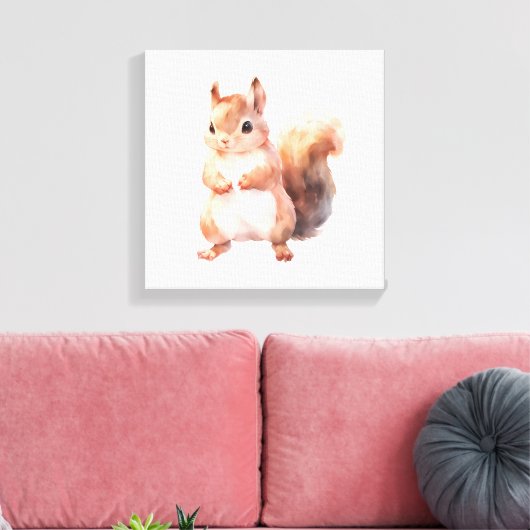 Toile Les créatures du bois Écureuil (Insitu(Salon))