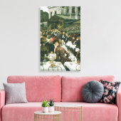 Toile Les dames de l'artiste par James Tissot, Art Vinta (Insitu(Salon))