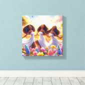 Toile Les Dames Du Printemps (Insitu (Plancher de Bois))