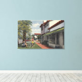 Toile Les dames en été Wear in the Plaza (Insitu (Plancher de Bois))