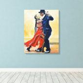 Toile Les Danseurs (Insitu (Plancher de Bois))