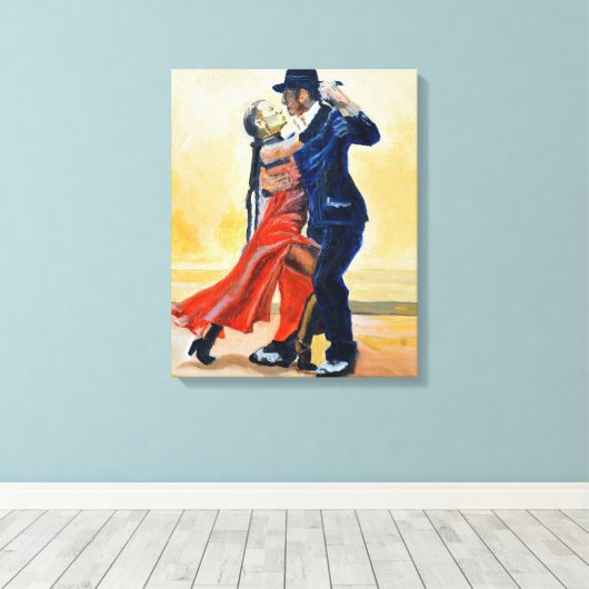 Toile Les Danseurs (Insitu (Plancher de Bois))