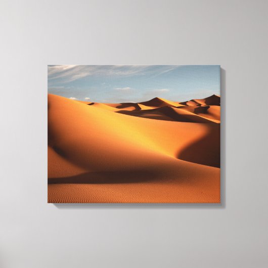 Toile Les déserts | Erg Chebbi Dunes Maroc (Recto)