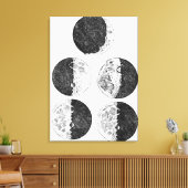 Toile Les dessins de Galileo des phases de la lune (Insitu(Salon))