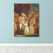 Toile Les deux fils de Tipu Sahib, Sultan de Mysore, Bei (Insitu (Plancher de Bois))