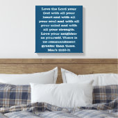Toile Les deux plus grands commandements (Insitu(Chambre))