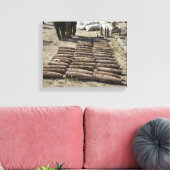 Toile Les dispositifs explosifs sont identifiés et inven (Insitu(Salon))