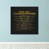 Toile Les dix commandements 01 (Insitu (Plancher de Bois))