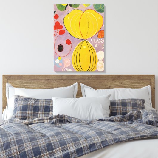 Toile Les dix plus grands, Groupe IV, No 7 par Hilma af  (Insitu(Chambre))