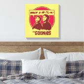 Toile Les données Goonies Expletive (Insitu(Chambre))