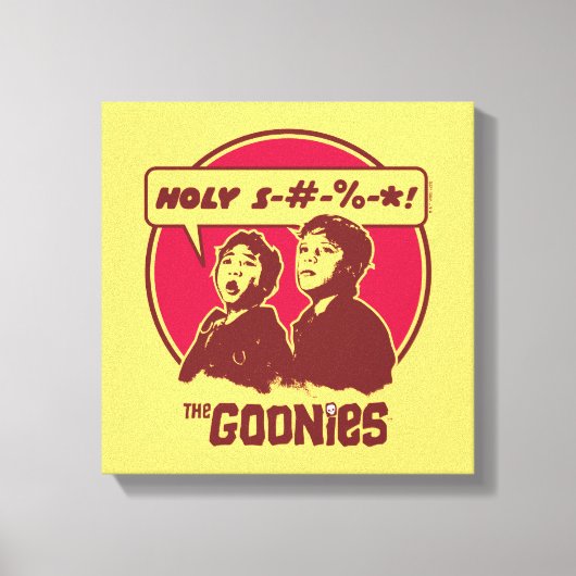 Toile Les données Goonies Expletive (Recto)