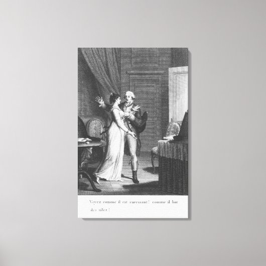 Toile Les douleurs de Werther' (Recto)