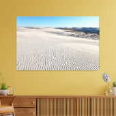 Toile Les dunes de sable blanc (Insitu(Salon))