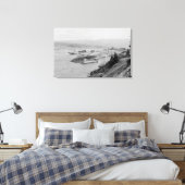 Toile Les écluses en cascade sur la rivière Columbia Pho (Insitu(Chambre))