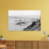 Toile Les écluses en cascade sur la rivière Columbia Pho (Insitu(Salon))