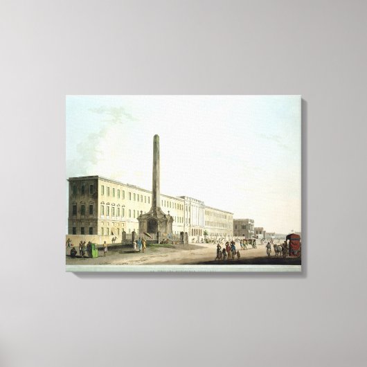 Toile Les Ecrivains' Bâtiments, Calcutta, assiette 30 de (Recto)