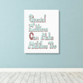 Toile Les Éditions Spéciales Peuvent Faire Des Erreurs A (Insitu (Plancher de Bois))