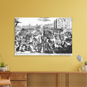 Toile Les embouteillages à Paris (Insitu(Salon))