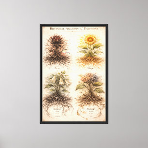 Toile Les émotions ont des racines