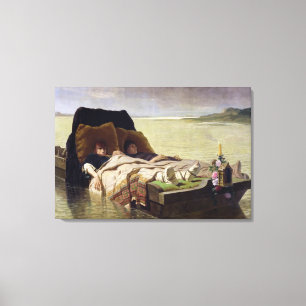 Toile Les Enerves de Jumieges, 1880