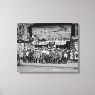 Toile Les enfants au cinéma, 1925