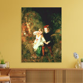 Toile Les enfants dans le bois (Insitu(Salon))