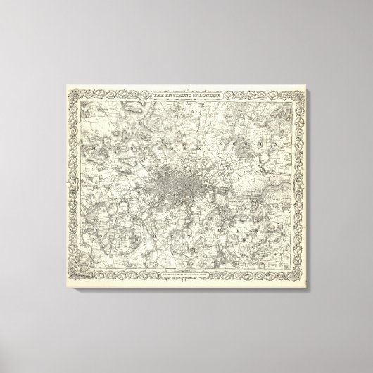 Toile Les Environs De Londres (Recto)
