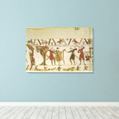 Toile Les envoyés du duc William sont envoyés au comte G (Insitu (Plancher de Bois))