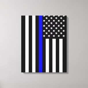 Toile Les Etats-Unis amincissent Blue Line
