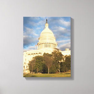 Toile Les Etats-Unis, Washington DC, bâtiment de capito