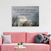 TOILE LES ÉTRANGERS PEUVENT ÊTRE ANGELS CANVAS IMPRIMER (Insitu(Salon))