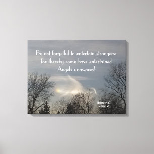 TOILE LES ÉTRANGERS PEUVENT ÊTRE DES ANGES
