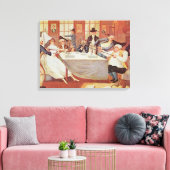 Toile Les expériences de Benjamin Franklin en électricit (Insitu(Salon))