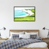 Toile Les falaises des Sept Sœurs (Insitu(Chambre))