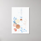 Toile Les femmes Abstraites font face à la ligne avec l' (Recto)