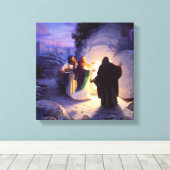 Toile Les femmes au tombeau vide (Insitu (Plancher de Bois))