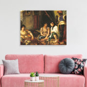 Toile Les Femmes d'Alger dans leur Appartement, 1834 (Insitu(Salon))